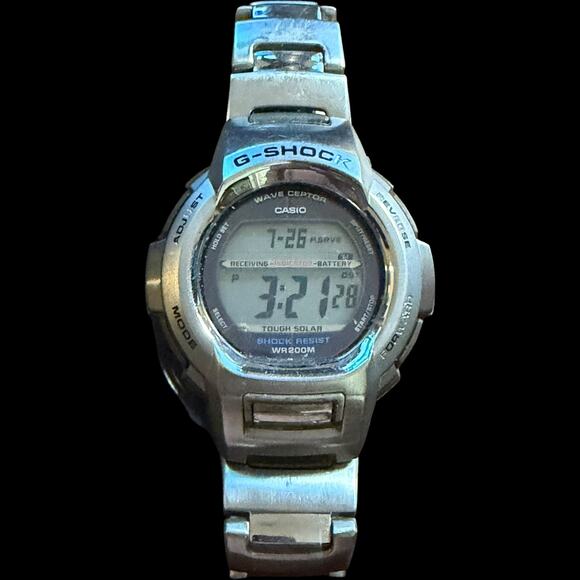 Casio G-Shock Wave Ceptor Tough Solar Digital Watch WR200M GW-600DA Men\'s main image 4